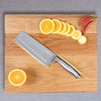 

Free Shipping VOSIN 4Cr13 Mov Steel Forged Handmade Chef Cleaver Knife Kitchen Slicing Meat Vegetable Multifunctional Knives