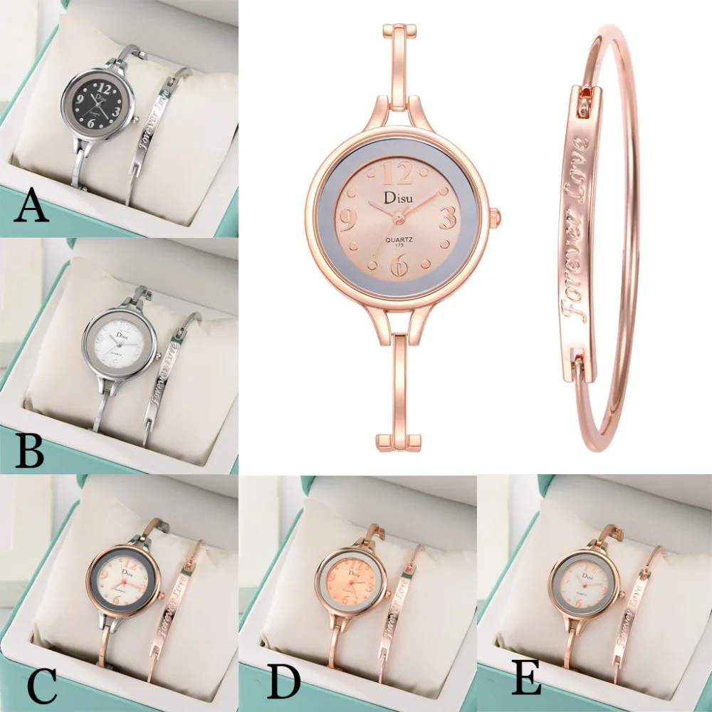 

women's watch women watches Light Luxury Girl Temperament Watch Bracelet Set Chain Watch Birthday Gift