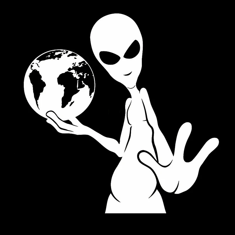 19 4 см * 20 Bardian Alien Earth Vinyl Автомобильная наклейка Доберман Black/Silver S6 3377|car sticker|stickers