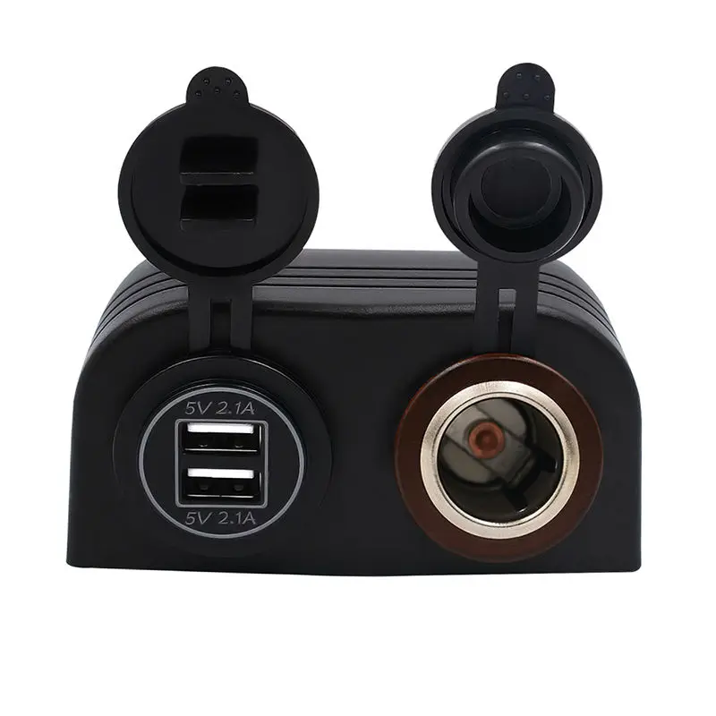 WUPP Авто 4.2A зеленый свет Usb Автомобильное зарядное устройство с металлическим