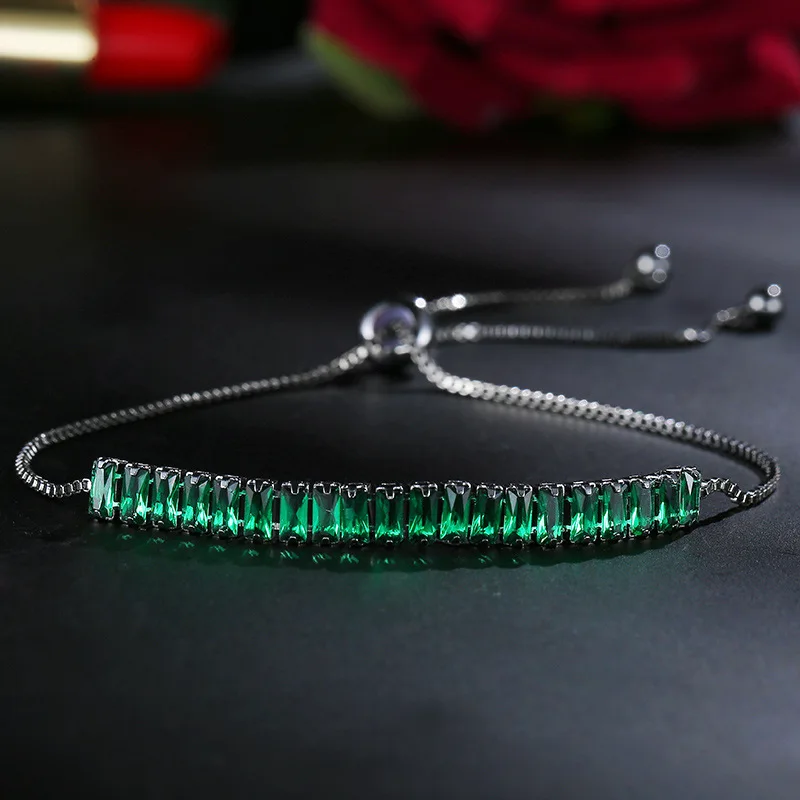 

Adjustable Bracelet Creative New Pulling Handle Adjustable Gun Black Bracelet