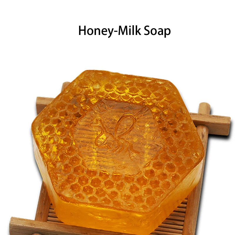 100 جرام العسل كوجيك حمض الصابون التنظيف العميق اليدوية صابون مبيض طبيعي حمام الجسم العناية بالبشرة دنج العسل حليب الصابون حمام الصابون