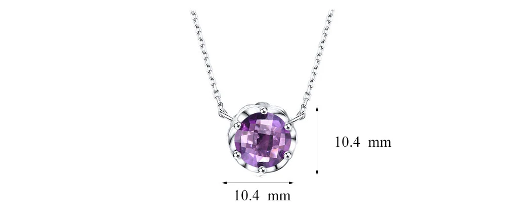silver amethyst pendants CASN00790SB-1 (8)