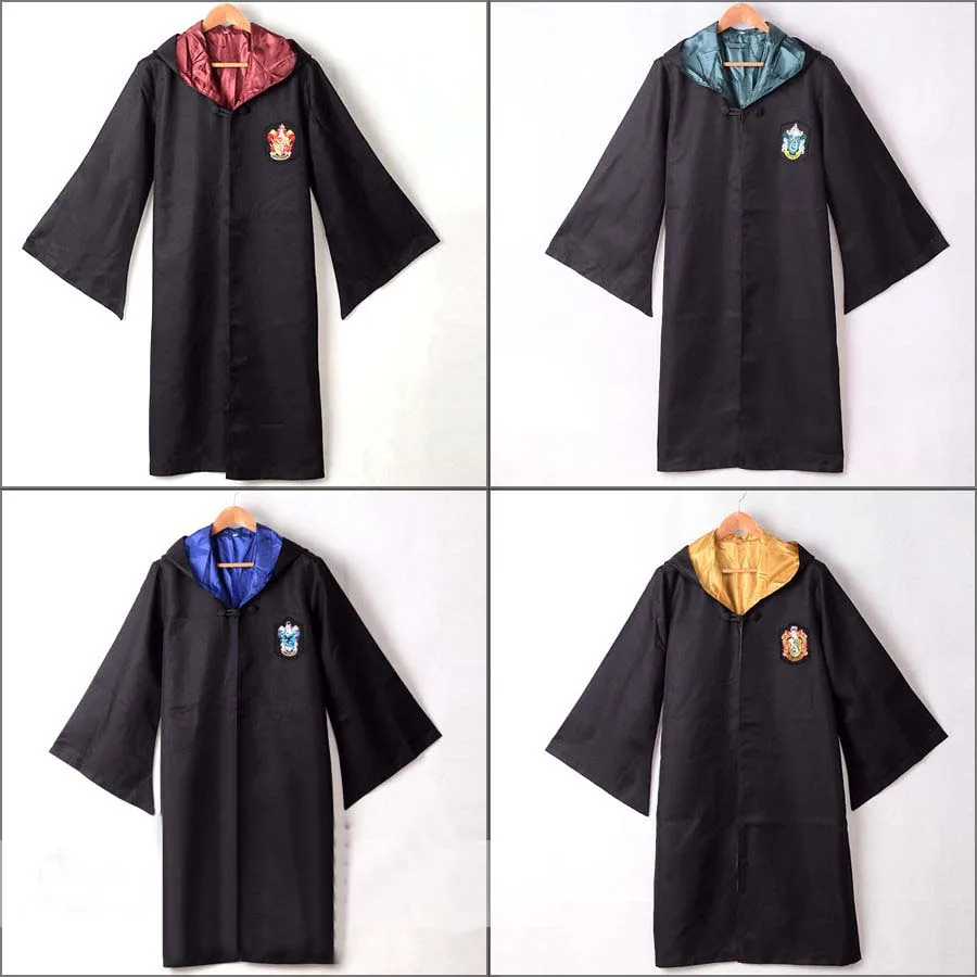 Handel muur replica Harry potter adult griffoendor/zwadderich/huffelpuf/ravenklauw robe mantel  cosplay kleding|clothing bands|clothing plasticcosplay kuroshitsuji -  AliExpress