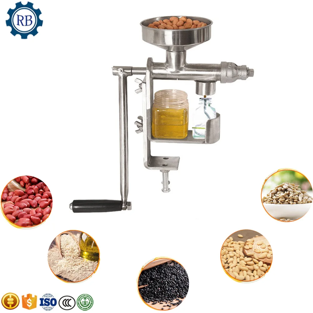 Высокое качество винтовой копра пресс-машина для масла арахиса/кокосового ореха ручной маслоотделитель небольшая цена малая машина для приготовления масла