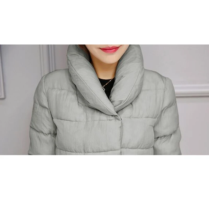 Женский хлопковый пуховик теплая зимняя парка большого размера 2018|jacket shirt|jackets