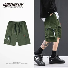 NELLY летние мужские рабочие тактические шорты с большими карманами джокер модные Harajuku шорты милитари хип хоп Уличная