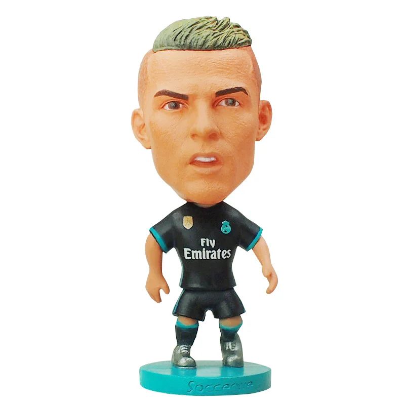 Европейская футбольная лига М. С. Ф. звезды C. Ronaldo Benzema Modric Zidane Ramos Bale Мини фигурки
