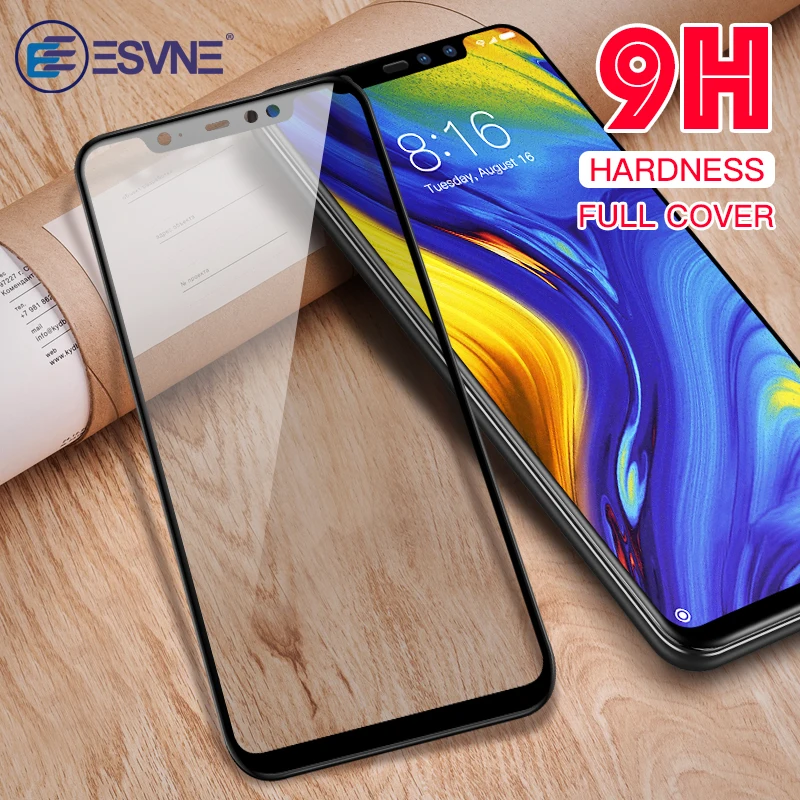 ESVNE полное покрытие закаленное защитное стекло для Xiaomi Redmi note 6 pro Защита экрана Note