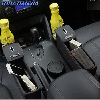 

car seat crevice storage box organizer Accessories FOR Alfa Romeo 147 156 159 166 Mito Porsche Cayenne Macan 911 Fiat 500