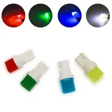 100 pces t10 3d conduziu a lâmpada w5w carro branco luzes led lado direção luz mapa da porta festão lâmpada lâmpadas dc 12 v verde azul branco vermelho