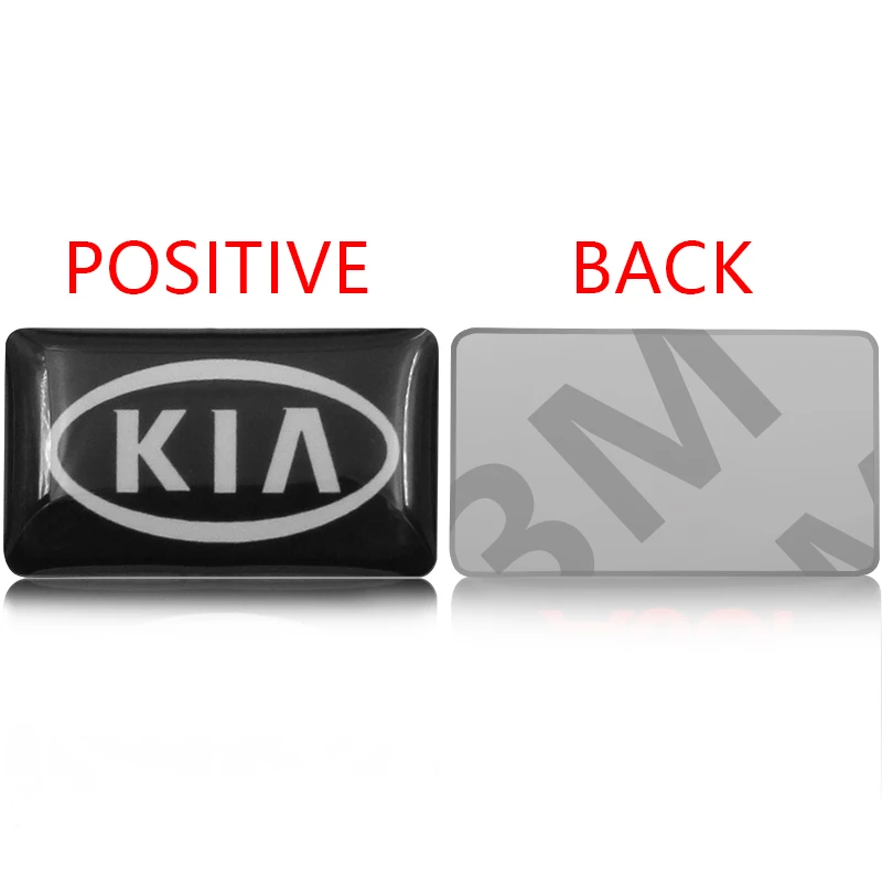 10 шт. автомобильный маленький декоративный значок колпачки на руль для Kia K2 K3 K5