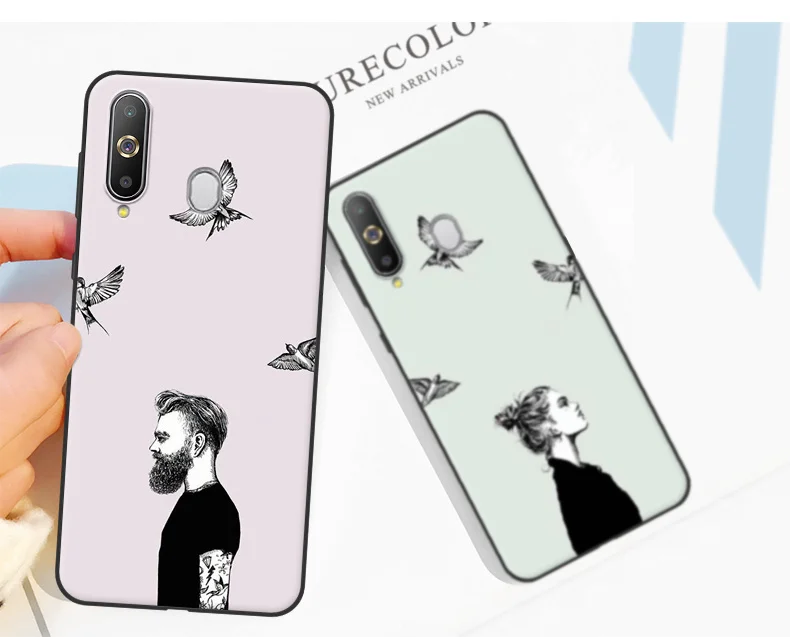 Для samsung galaxy A60 чехол A6060 A606 роспись Leon убийца мультфильм мягкий силиконовый чехол для телефона для samsung A60 SM-A6060 для задней панели Чехол