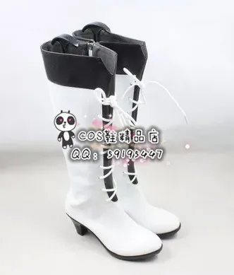 Длинные белые сапоги для косплея Pandora Hearts Alice X002 | Тематическая одежда и униформа