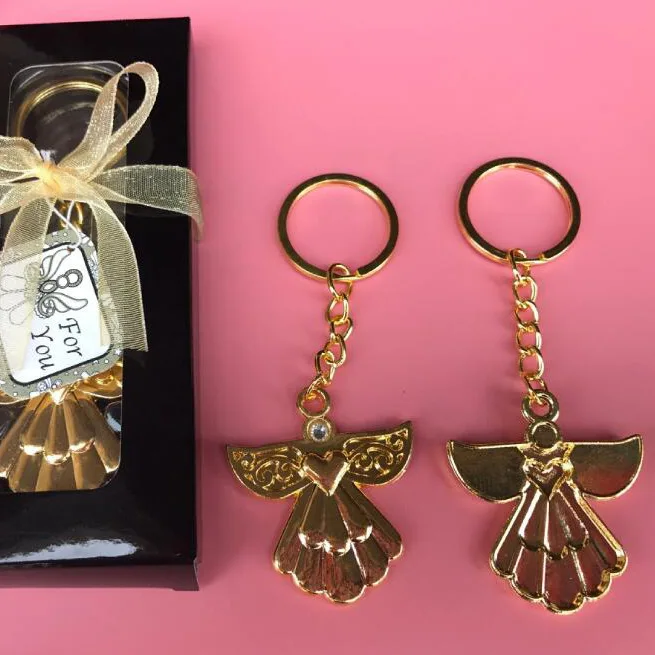 FREE-SHIPPING-20pcs-Lot-Cheap-Wedding-Party-Souvenir-Guardian-Angel-Key-Ring-Silver-Keychain-Baby-Shower (2)