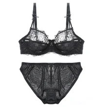 Сексуальное нижнее белье из Мусса и кружева, прозрачные бюстгальтеры и трусики, комплекты для молодых девушек, большие размеры, женское нижнее белье, горячая Распродажа, новое поступление