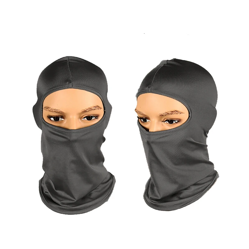 Outdoor  Balaclava Summer Breathable Motorcycle Helmet Liner Cap Windproof UV Protect Skull Full Face Mask