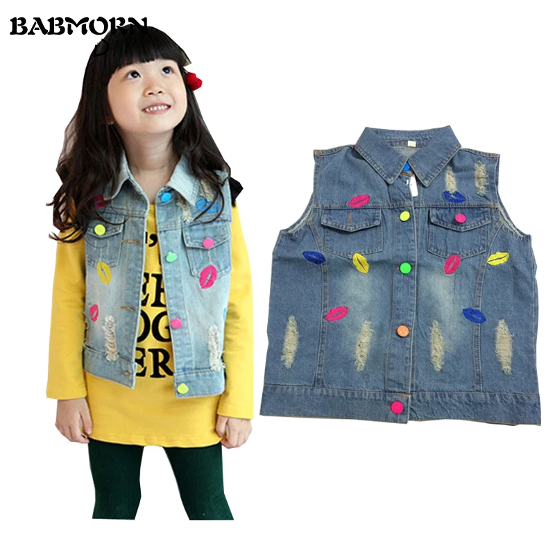 DEBAIJIA Baby Jeansweste - Ärmellose Denim Weste Für Jungen Und Mädchen