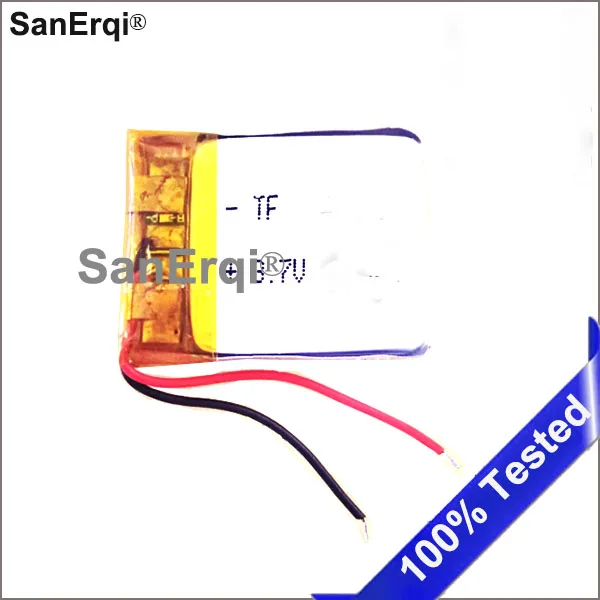 

3.7V Polymer Li-ion Battery For Ployer P319 aigo E5808 MP3 Battery For Sony Ericsson MW1 Wireless Bluetooth Battery