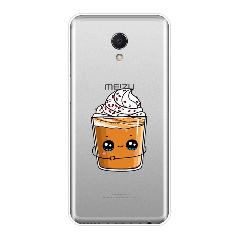 Мягкий чехол для телефона силиконовый Meizu M6 M6S M6T M5 M5C M5S M3 M3S M2 забавная задняя