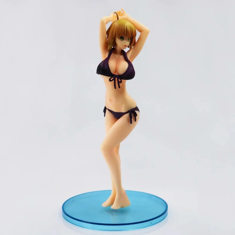 

Anime Fate Grand Order Ruler Jeanne d'Arc Swimsuit Ver. Sexy PVC Action Figure Collectible Bikini Model Adult Lady Toys Doll