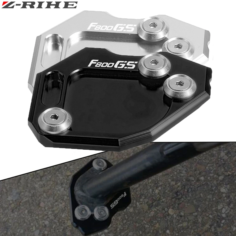 

Motorcycle Side Stand Enlarger CNC Kickstand Enlarge Plate Extension Pad for BMW F800GS 2008 2009 2010 2011 2012 2013 2014 2015