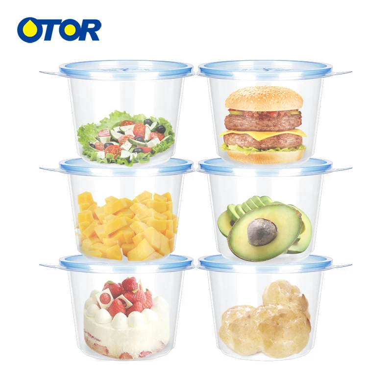 All Sizes Plastic Containers Tubs Clear With Lids Microwave Safe Food Takeaway