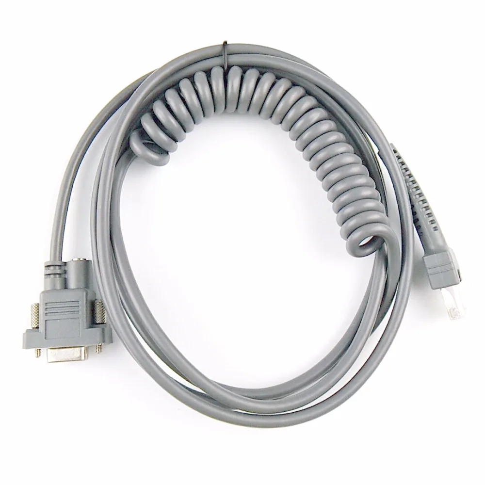 

Spiral USB/RS232/PS2 Cable for Barcode Scanner Symbol LS1203,LS2208/AP,LS4008I,LS4208,LS3008,LS3408, LS4278,LS3478,LS3578,LS9208