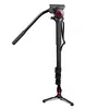 

ASXMOV MTT705A Aluminum Professional Tripod W/Fluid Head For Professional Camcorder /Video/DSLR Stand