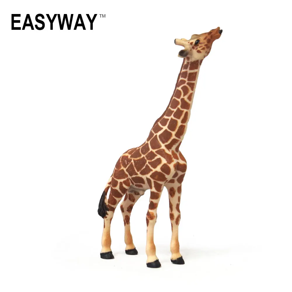 Mr.Froger Giraffe Model Toy Wild Animals toys set Zoo modeling plastic