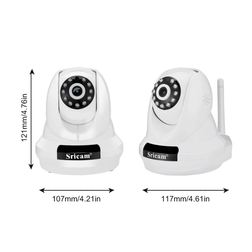 Full HD 1080P камера WifI IP PTZ 4x цифровой зум Камера безопасности Поддержка Micro SD карта CMOS