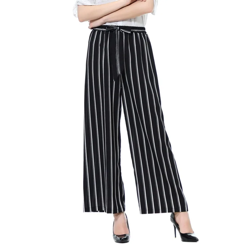 

Cosy Ladies Office Pants Fashion Loose Long Wide Leg Women's Pants High Waist Casual Clothes For Women pantalon femme