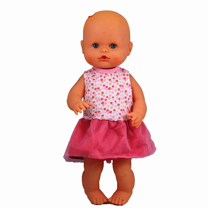 Doll Clothes Fit 35cm Nenuco Doll Nenuco Ropa Baby Realistic Reborn Doll Accessories Dresses For 13inch Little Nenuco Doll