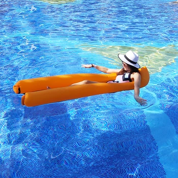 

Inflatable Pool Air Bed Floating Lounger Portable Pool Float Bed Swimming Pool Sea Inflating Recliner Kids Adult Sea Bed Seat