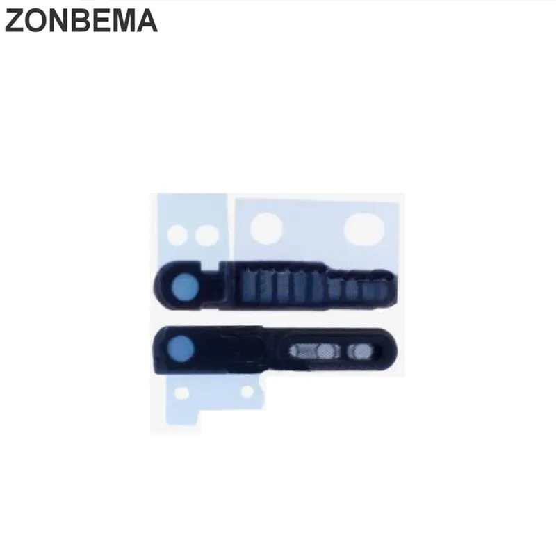 

ZONBEMA 20pcs/lot Original New dock Anti Dust-Proof Grill Mesh Net With Rubber Gasket Adhesive Glue For iPhone 7 4.7"