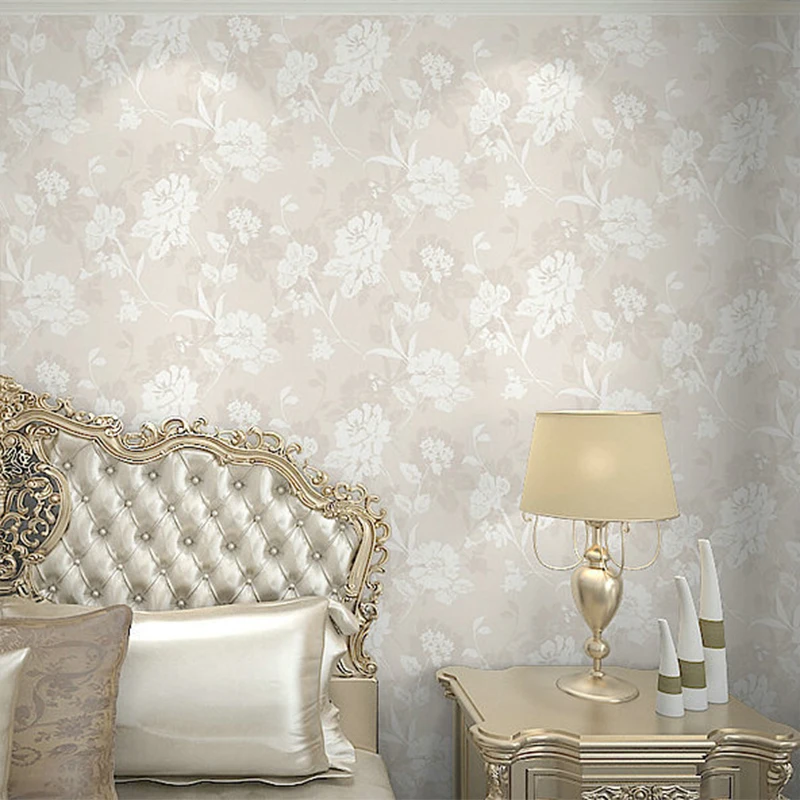

2019 New Wallpaper Country Wallpaper Garden Non-woven Modern Minimalist Wallpaper Bedroom TV Background Wall