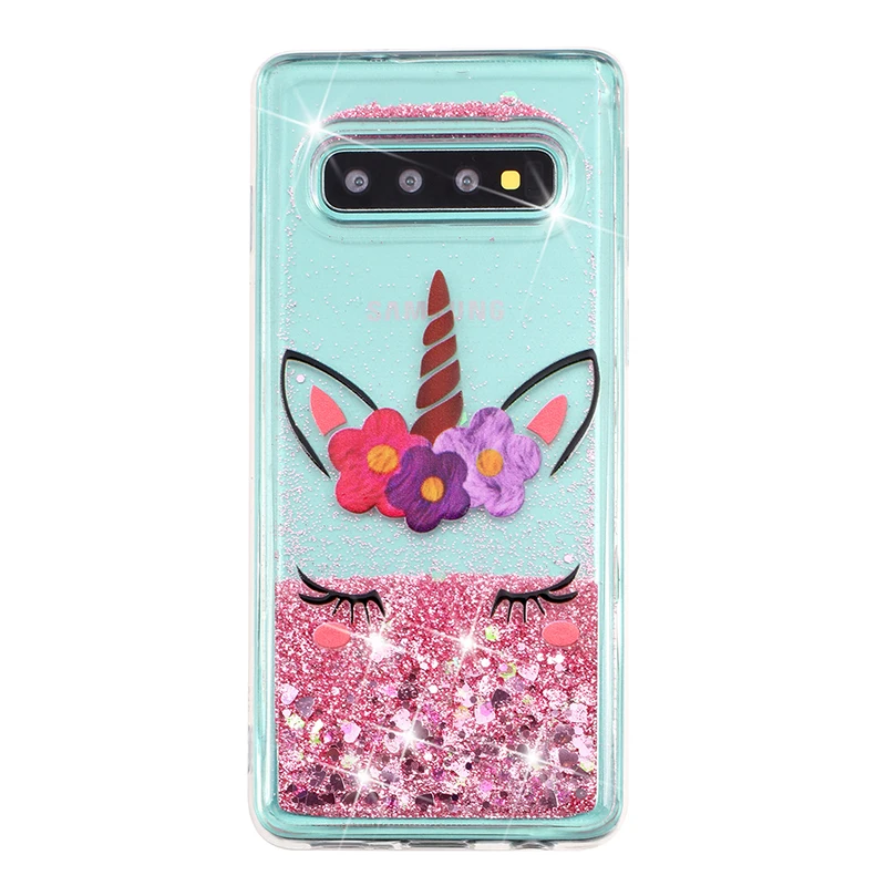YHBBCASES мультяшный прозрачный мягкий чехол для Samsung Galaxy S8 S9 S10 Plus динамические