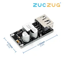 QC3.0 QC2.0 USB DC-DC понижающий преобразователь зарядный понижающий модуль 6-32 в 9 в 12 В 24 В для быстрого зарядного устройства печатная плата 3 в 5 в 12 В