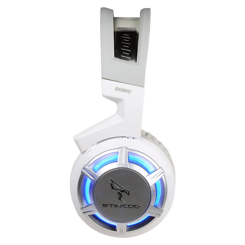 Somic G926 USB игровая гарнитура с микрофоном светодиодный светильник для ПК Игры