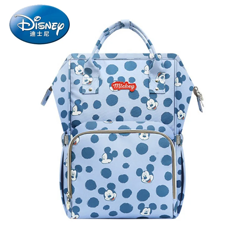 Beli Disney Tahan Air USB Penghangat Ruangan Tas Popok Balita Ibu Popok Ransel Kartun Micky Tas Travel Kapasitas Besar