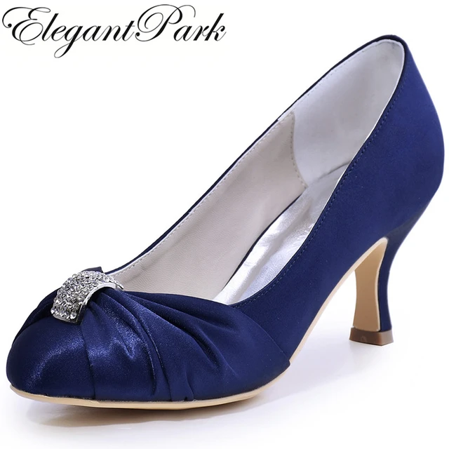 chaussures femme bleu marine pour mariage