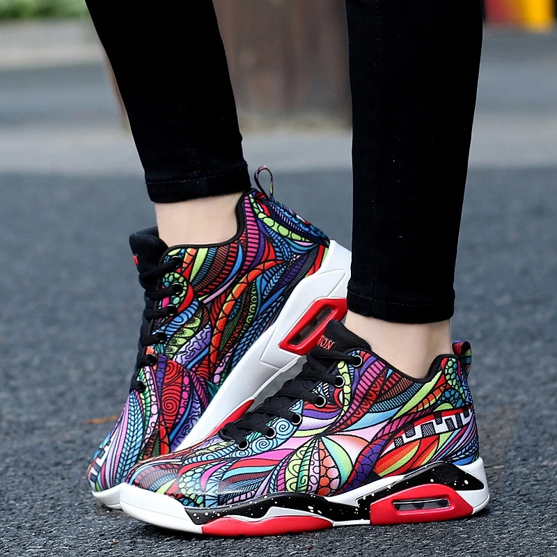 Qzsyog más tamaño 35-47 lona transpirable Zapatillas de baloncesto hombres deporte aire Cojines sneakers mujeres Botines zapatillas baloncesto Qzsyog más tamaño 35-47 lona transpirable Zapatillas de baloncesto hombres deporte aire Cojines sneakers mujeres Botines zapatillas baloncesto