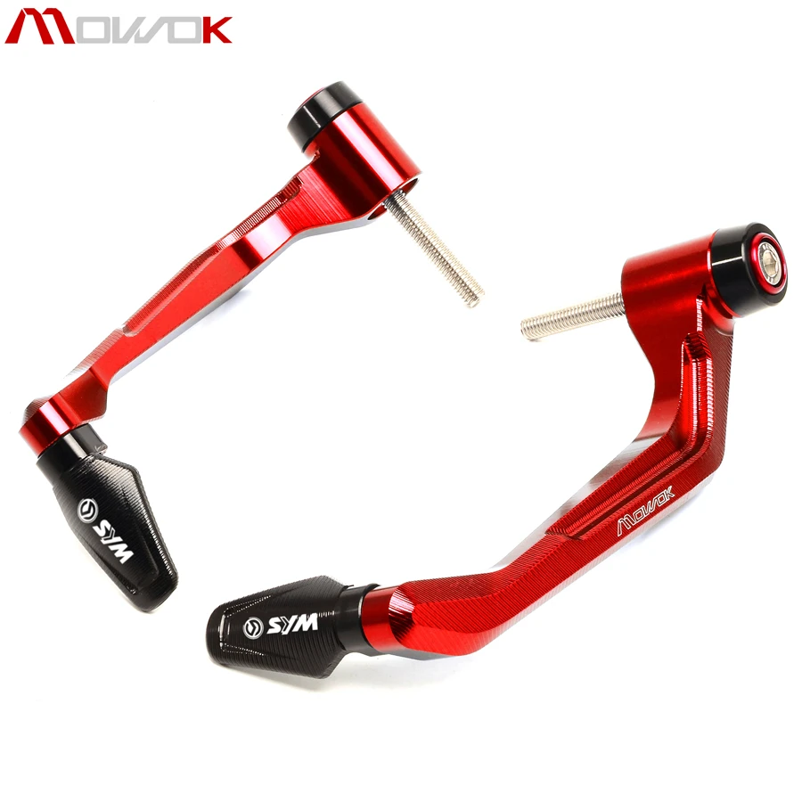 

Motocycle Handlebar Handle grips Bar Ends + Brake Clutch Levers Guard Protector For SYM CRUISYM 150 180 300 GTS 300 300i