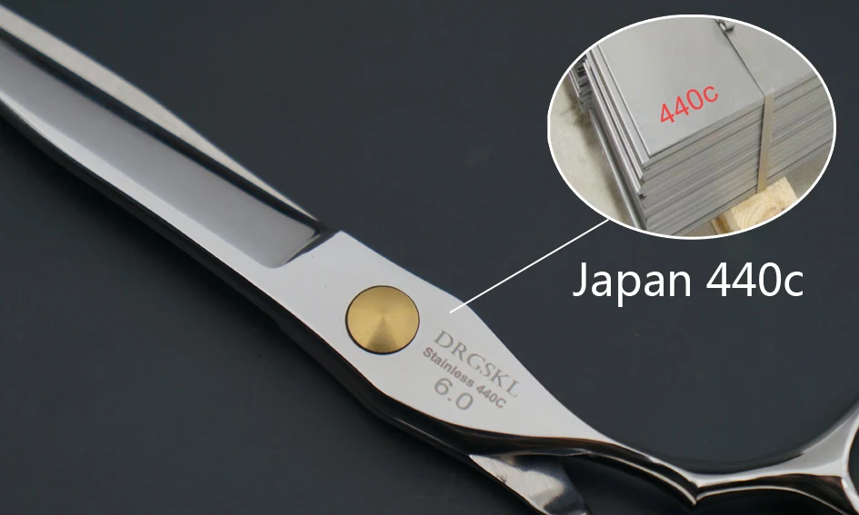 [DRGSKL] Новые Профессиональные филировочные ножницы для волос, парикмахерские ножницы, 6,0 срезанные ножницы для волос, высокое качество