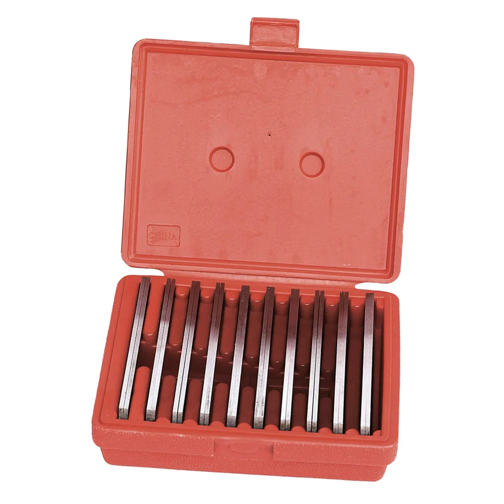 

10Pair 20PCS Machinist Steel Parallel Set Precision Gauge Blocks 1/8'' x 6''