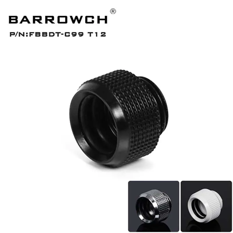 

Barrowch FBBDT-C99 T12 Push-in Fitting for OD12mm Rigid Tubing water cooler heatsink gadget