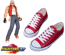 Envío Gratis King of Fighters Fatal Fury Terry Bogard Deportes Zapatos de Anime Cosplay Accesorios