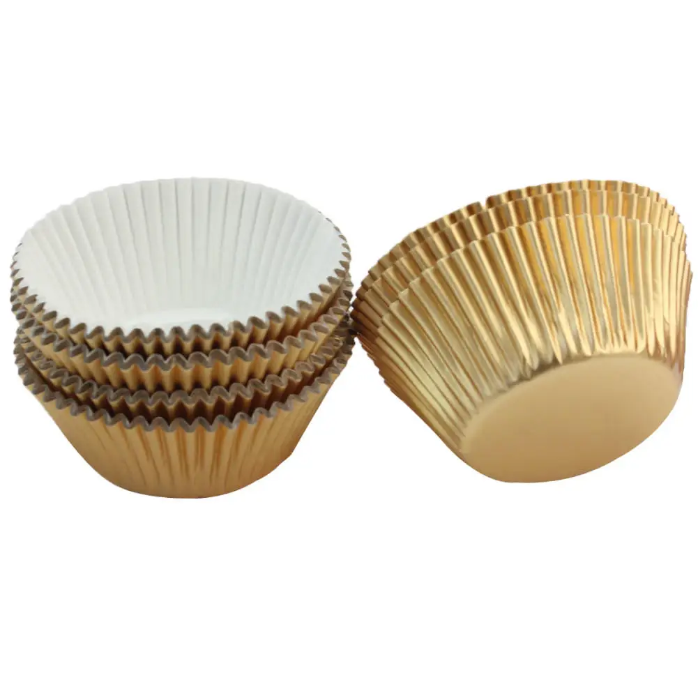 100pcs/lot Paper Cupcake Cup Cake Case Liners Muffin Cookies Cups for