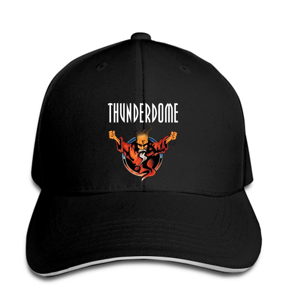 Бейсбол cap смешной Для мужчин печати hat Бейсбол бейсболки черный Thunderdome ID T мастер Логотип Для мужчин черный бейсбольная кепка головной убор