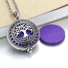1pcs Aroma Diffuser font b Necklace b font Open Antique Vintage Lockets Pendant Perfume Essential Oil